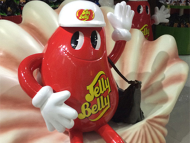 Candy promotion sculpture