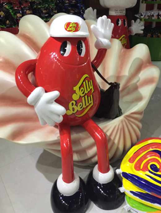 Candy promotion sculpture