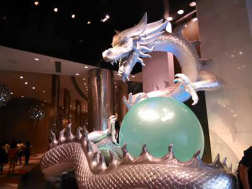 Macau - Casino Sculpture